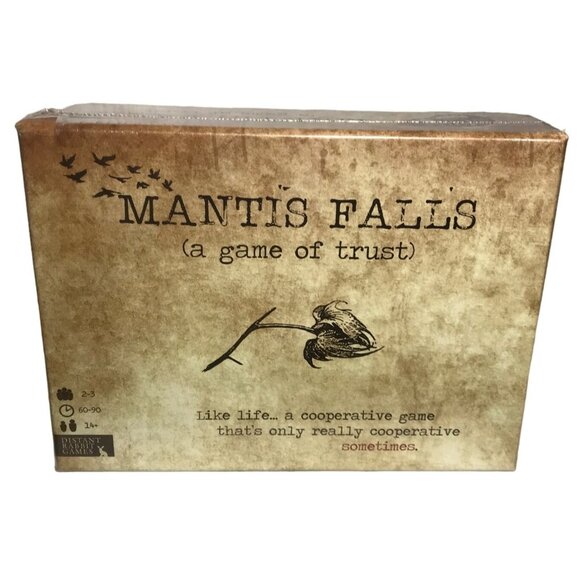 Mantis Falls A Game Of Trust Distant Rabbit Games New Sealed - Picture 1 of 4